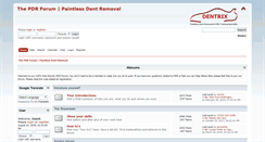 Desktop Screenshot of pdr-forum.co.uk